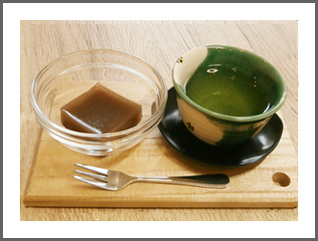 日本茶セットメニュー